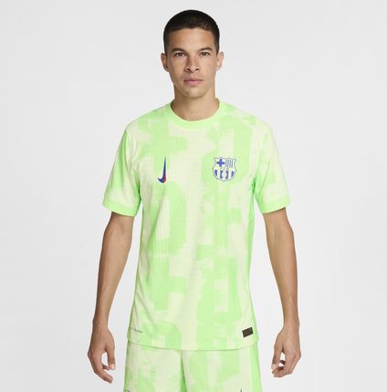 Męska koszulka piłkarska Nike Dri-FIT ADV Authentic FC Barcelona Match 2024/25 (wersja trzecia) - Żółty