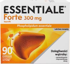 Zdjęcie Essentiale Forte na wątrobę 300mg 90 kaps. - Ciechanowiec