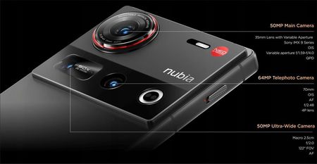 Nubia Z70 Ultra 5G 16/512GB Black - Cena, opinie na Ceneo.pl