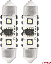 Zdjęcie Amio Led Canbus Festoon C5W 36Mm 12V / 24V Amio-04248 2Szt - Warszawa