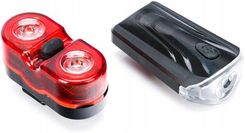 Zdjęcie Fuzlu Bikes Zestaw Lamp Rowerowych Jy7043A + Jy528 0,5W Bez Baterii Kolorowe - Biłgoraj