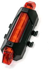 Zdjęcie Fuzlu Bikes Lampa Rowerowa Tył Usb Czarne - Kartuzy