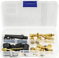 Zdjęcie ZESTAW ADAPTERÓW KOŃCÓWEK DO POMPKI POMPOWANIA ROWERU KÓŁ OPON ZAWORY 36 EL - Częstochowa