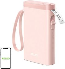 Zdjęcie Nelko Termiczna Drukarka Etykiet P21 (Różowa) (481560) - Mysłowice