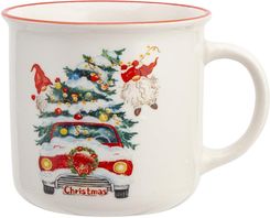 Zdjęcie Altom Kubek Prosty Z Wywiniętym Rantem Nbc 390ml Dek. Świąteczne Auto (1010032921) - Ostroróg