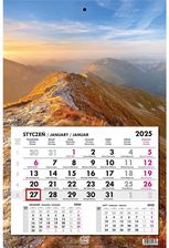 Zdjęcie Kalendarz 2025 jednodzielny główka płaska Tatry - Gdańsk