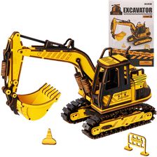 Robotime Drewniane Puzzle 3D Koparka 395el.