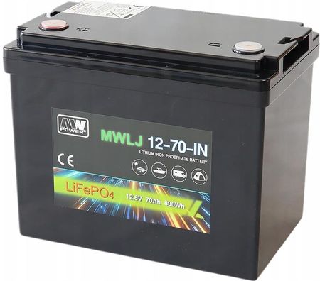 Mw Power Lifepo4 12.8V/70Ah Inh