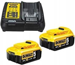 Zdjęcie Dewalt 2x BATERIA 18V DCB184 + ładowarka DCB113 P2 - Prószków