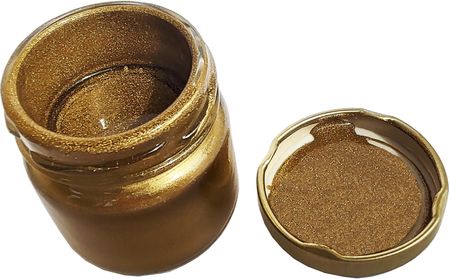 Farba Złota Do Nagrobku Metalu Szkła Drewna Liter Złotol Pędzel - zdjęcie 2