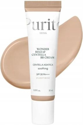 Purito Cica Clearing Krem Bb Odcień 21 Light Beige Krem Do Twarzy 30ml