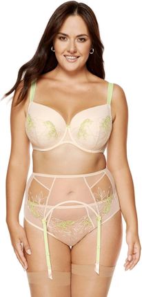 Gorsety, body, pasy Pas do pończoch Model Soleil PPW Beige - Gorteks