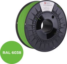 C-Tech Tisková struna (filament) PREMIUM LINE, PLA, luminiscenční zelená, RAL6038, 1,75mm, 1kg (3DFPPLA1756038)