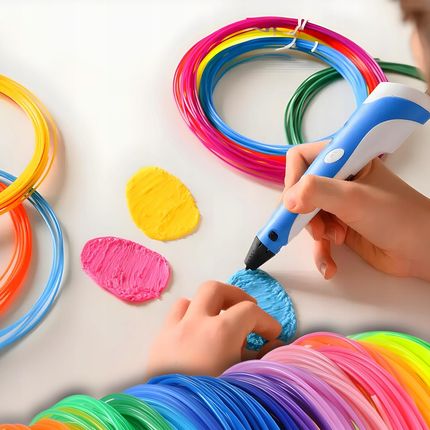 Maxsell Filament Pla 1,75MM Wkłady Do Długopisu 3D MIX Kolorów Filamenty 200M (WKŁADYFILAMENTY200MDO3DDŁUGOPISUPLAMIX) - zdjęcie 6