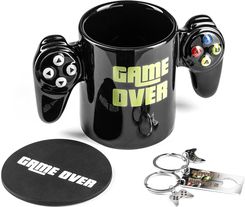 Zdjęcie Gadget Master Zestaw Gracza Game Over Kubek Podkładka Breloki - Sępopol