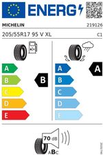 Michelin Primacy 5 205/55R17 95V XL FR