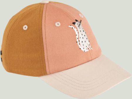 Czapka z daszkiem DANNY CAP Cat / Tuscany rose LIEWOOD