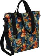 Pojemna torebka shopper w tropikalny wzór - Rovicky
