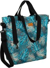 Pojemna torba shopper na zakupy w modny wzór - Rovicky