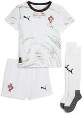 Zdjęcie Dziecięcy zestaw wyjazdowy Portugalia 2025 PUMA White Black | -50% z kodem SPORT50 na trzeci produkt z wybranej oferty Decathlon - Wisła