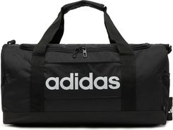 Zdjęcie adidas Uniseks Essentials Linear Duffel Bag, Black/Black/White, S - Trzebnica