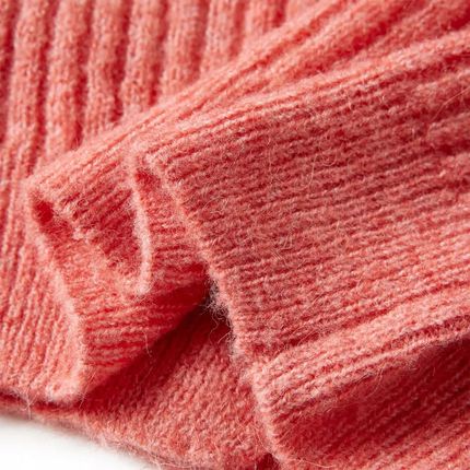 Dziecięcy kardigan Cozy V-Neck różowy, 140cm (9-10 lat) - zdjęcie 4
