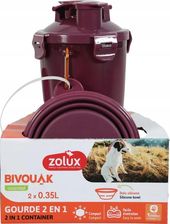 Zdjęcie Zolux Bidon 2W1 Dla Psa Bivouak 2X350 Ml Czerwony 1750355805 - Strumień