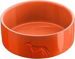 Hunter Miska ceramiczna dla psa Glazed pomarańczowa 550 ml 1775209196