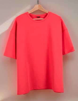 Lariko Studio Koszulka Unisex Oversize Basic Pink