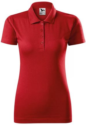 Koszulka polo damska bawełna SINGLE J. 223 Malfini Czerwony XL