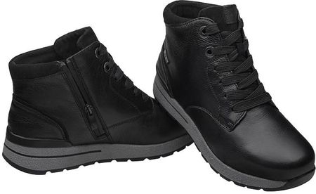 Botki Trzewiki CAPRICE 9-26220-019 H Black Nappa TEX Blue Grip Czarne onAIR Insole - zdjęcie 2