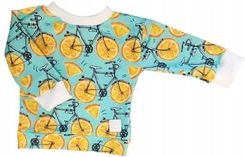 Zdjęcie Bluza malowane Rowery z pomarańczami rozmiar 86 - Prudnik