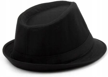 R42 Czarny klasyczny kapelusz trilby Michael Jackson karnawał R.54 - zdjęcie 2