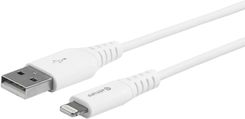 Estuff Usb-A Do Lightning Mfi 1M Biały Kabel