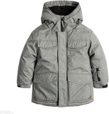 Zdjęcie KURTKA NARCIARSKA CHŁOPIĘCA SZARA 134 CM COOL CLUB UŻYWANA - Poznań