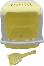 Zdjęcie Mp Bergamo Kuweta Dla Kota Kryta 57Cm Ariel Filtr Łopatka Biało Żółty Cytrynowy 1711704558 - Legionowo