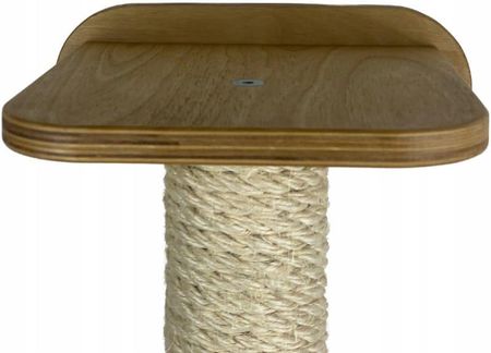 Drapak ścienny dla kota 50cm z półką 20cm x 20cm 1774394453 - zdjęcie 3