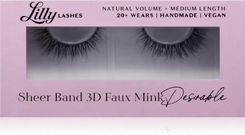 Lilly Lashes 3D Faux Mink Sztuczne Rzęsy Typ Desirable 1 Para