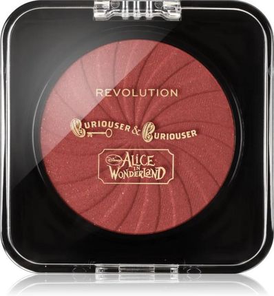 Makeup Revolution X Alice In Wonderland Rozjaśniający Róż Do Policzków Odcień The Wrong Alice Blusher 3.5g