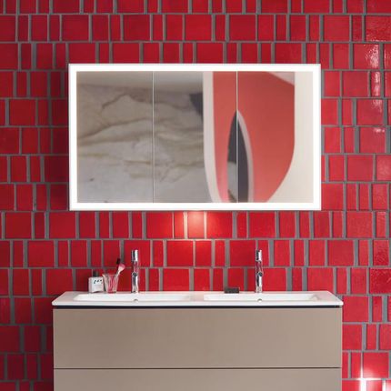 Duravit L Cube Szafka Z Lustrem 3 Drzwi (Lc7553018181010)
