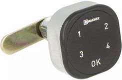 Zdjęcie Hakner Zamek Elektroniczny Szyfrowy Roxi-C Mat Chrom 30mm - Ostroróg