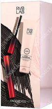 Rvb Lab Make Up Face and Eyes Set ZESTAW Tusz pogrubiający, podkręcający i wydłużający rzęsy 13,5 ml + Oczyszczający olejek w żelu 2w1, 150 ml