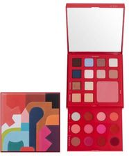 Pupa Pupart M Make-Up Palette Red Paletka Do Makijażu Twarzy Oczu I Ust 18.8g