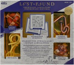 Zdjęcie Proffesor Puzzle Lost & Found zestaw łamigłówek 5w1 - Biskupiec