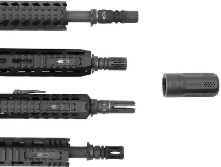 Strike Industries Nakrętka Qd Na Lufę Do Kompensatora Oppressor Universal Czarny Si-Bs-Oppressor-U-Base - zdjęcie 2