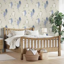 Fine Decor Fd43674 Glicynia Kwiatowa Niebieska Tapeta Niebieska