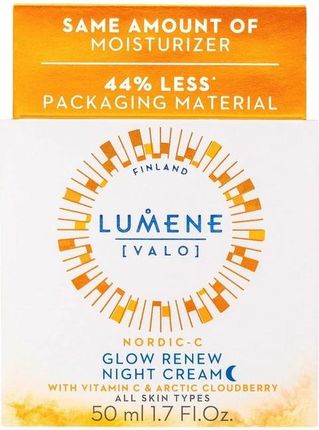 Krem Lumene Valo Nordic-C Rozświetlający Z Witaminą C Na Noc 50Ml - zdjęcie 2