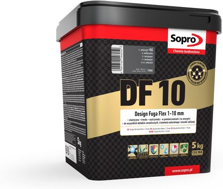 Sopro DF 10 1-10mm antracyt 66 5kg