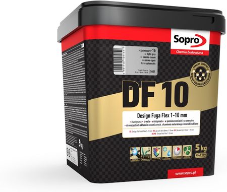 Sopro DF 10 1-10mm jasnoszary 16 5kg