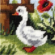 Zdjęcie Zestaw do nauki haftu 16,5x16,5 cm – kanwa włóczka igła 1776062163 - Grodzisk Wielkopolski